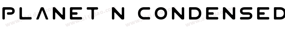Planet N Condensed字体转换